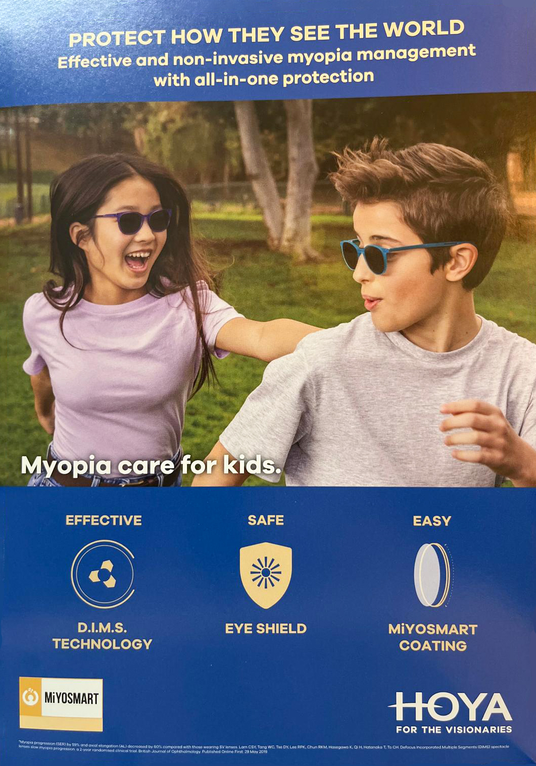 Myopia care for kids